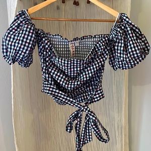 Anthropologie Crop Top